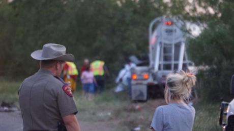 Fatal crash on U.S. 67 south, near the Tom Green County line on June 7, 2014. (LIVE! Photo/John Basquez)