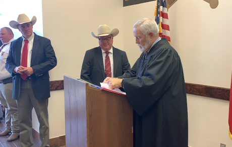 Burleigh Locklar Sworn in as New Operations Lieutenant for the TGCSO