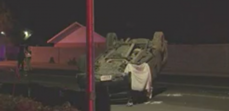 Driver Killed in Rollover Crash