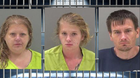 Cristin Bradley (L) Destiny Harbour (C) Dustin Smock (R)