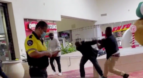 Fight in the Sunset Mall