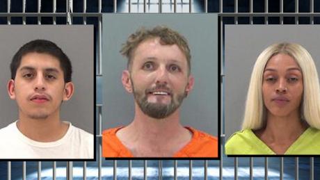 Sammy Torres (L) William Baskin (M) Malneshia Clark (R)