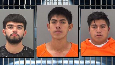 Anthony Ramirez (L) Luis Sucup-Hernandez (M) Erick Fernandez-Gonsalez (R)