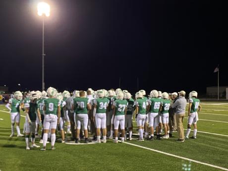 The Wall Hawks take the field at home on Nov. 6, 2020 (LIVE! Photo/Brent Blinka)