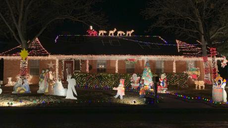 Christmas Lights in the Santa Rita Area