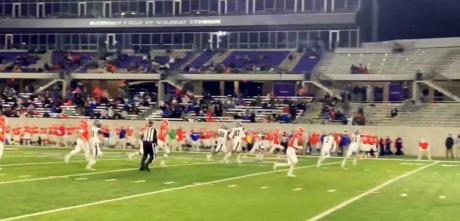 San Angelo Central Bobcats in the second round of the UIL playoffs against Eaton on Dec. 17, 2020
