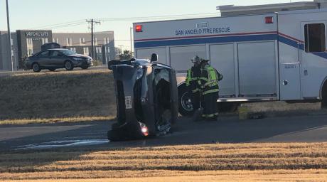 SAPD: Driver Transported to Hospital After Rollover Crash