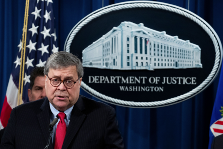 AG Barr and Department of Justice