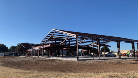 Construction of the Children's Advocacy Center's Hope House
