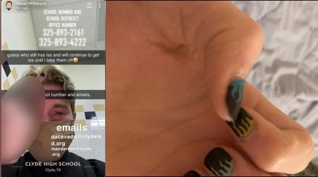 Trevor Wilkinson Sent to ISS for Wearing Nail Polish