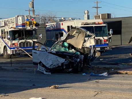 Fatal High Speed Crash at 19th and N. Chadbourne on Jan. 25, 2021