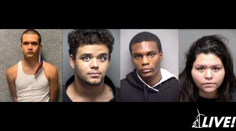 Kyle Phillps (L) | Dorian Murphree (LC) | Johntavion Sounders (RC) | Alissa Weese (R) 