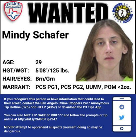 WANTED: Mindy Schafer