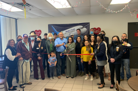 Ribbon Cutting at Mathis Field