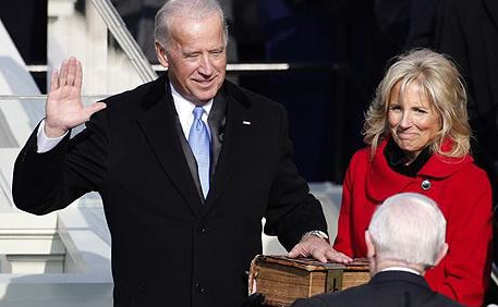 Joe Biden Sworn In