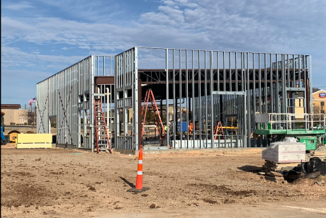 Construction of Texas Burger