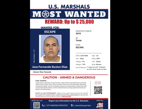 US Most Wanted Jose Diaz