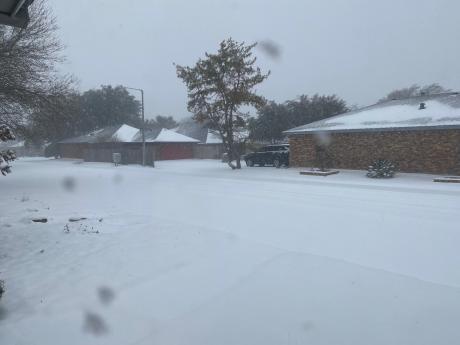 Valentine's Day 2021 Snow Storm in San Angelo (LIVE! Photo/Yantis Green)