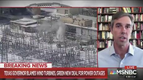 Robert "Beto" O'Rourke on MSNBC on Feb. 28, 2021