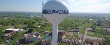 Coleman, Texas water tower