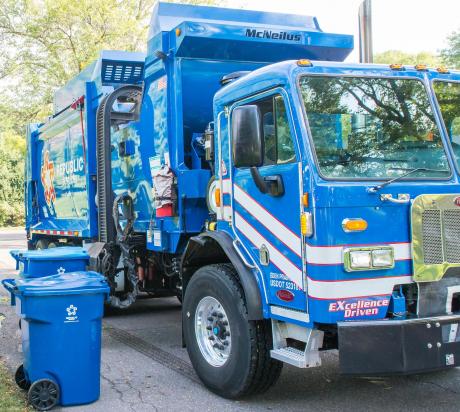 Republic Services trash collection in San Angelo