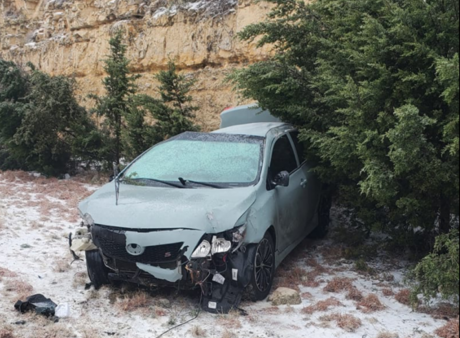 Rollover Crash in Sutton County