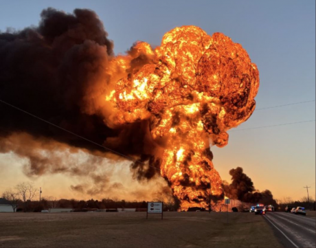 Explosion in Cameron