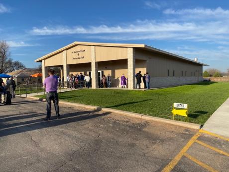 New St. Margaret of Scotland Fellowship Hall (LIVE! Photo/Yantis Green)