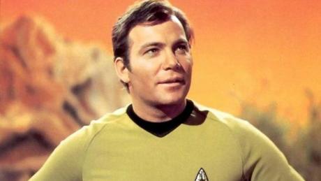 Captain James T. Kirk from the original Star Trek series that aired in the 1960s - performed by William Shatner. 