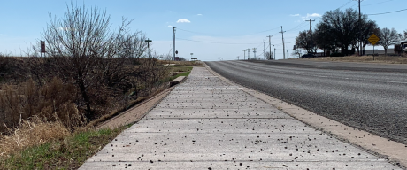 New Sidewalks Installed on FM 2288