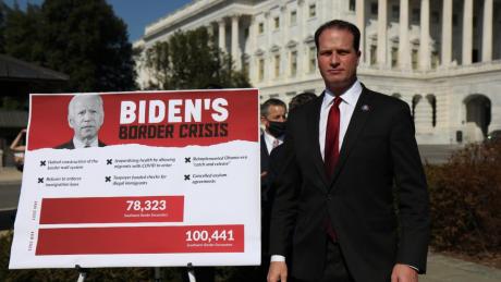 Congressman August Pfluger is against Biden's open borders policy