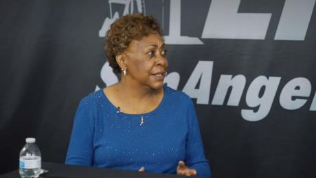 San Angelo City Councilwoman Billie DeWitt during an interview with San Angelo LIVE! on April 17, 2021