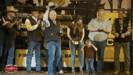 Guy Choate, a San Angelo attorney, won the 2021 Spur Award for volunteer service to the San Angelo Stock Show and Rodeo Association