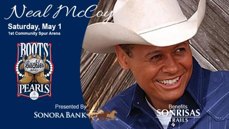 Country music star Neal McCoy will perform at San Angelo’s 1st Community Spur Arena at the rodeo grounds Saturday night. The doors open at 6 p.m.