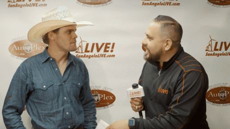 Boudreaux Campbell, 92.5 points on Pete Carr Pro Rodeo’s Oyster Bayou during the 5th performance of the 2021 San Angelo Rodeo