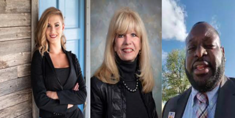 Silvara Lawson (L) Brenda Gunter (M) Dietrick Tillis (R)