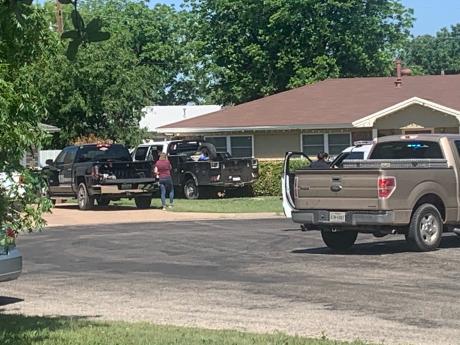 Police Chase in East San Angelo (LIVE! Photo/Matt Trammell)