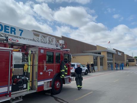 Bomb Threat at San Angelo Walmart Super Center (LIVE! Photo/Matt Trammell)