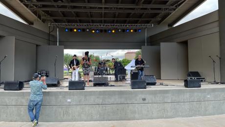 Rochelle and the Sidewinders at the 12th Annual San Angelo Blues Festival