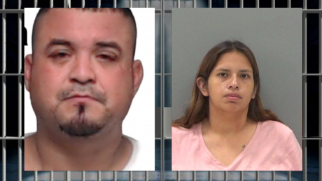 Armando Castaneda (L) Lydia Barrera (R)