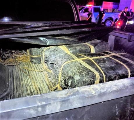 Bundles of Marijuana in a Pickup (Contributed/CBP)