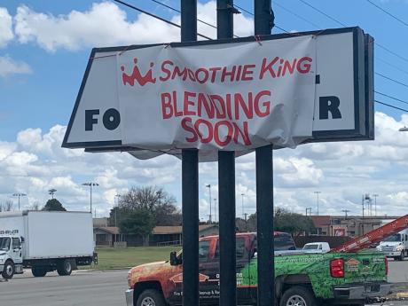 Smoothie King Coming Soon (LIVE! Photo/Matt Trammell)