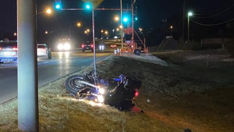Biker down on Knickerbocker Road on June 19, 2021