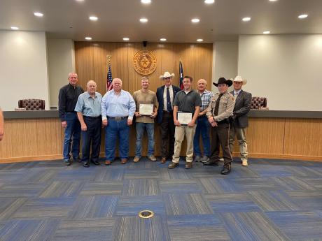 Good Samaritans Honored by Commissioners Court (LIVE! Photo)