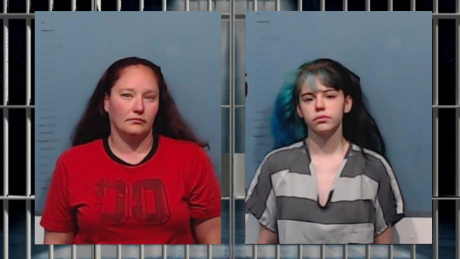 Misti Bowen and Mariah Garza