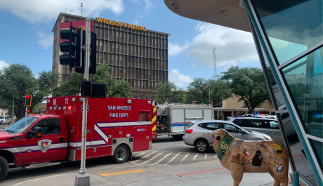 Crash in Front of the Stephens Central Library