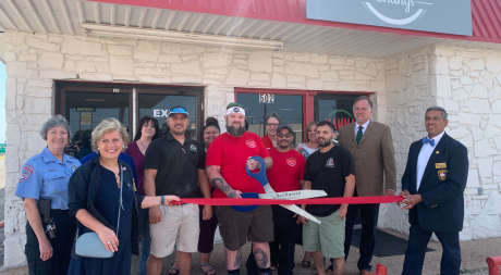 Ribbon Cutting at Mamma Changs