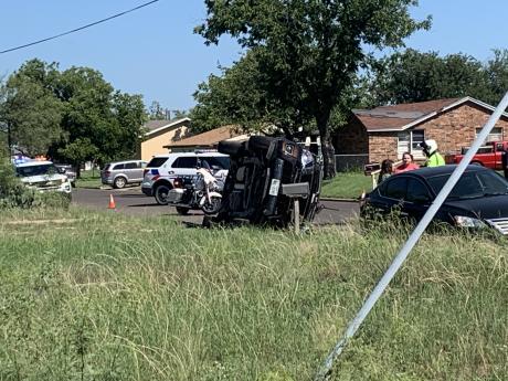 Rollover Crash on 42nd and Travis