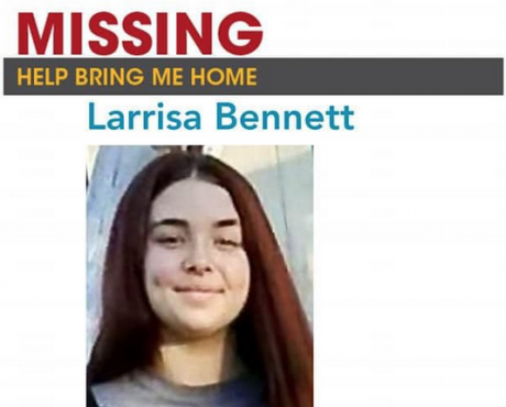 Larrisa Bennett Missing (Contributed/Sweetwater PD)