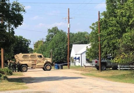 Tom Green Co. Sheriff's at Menard Standoff (Contributed/TGCSO)